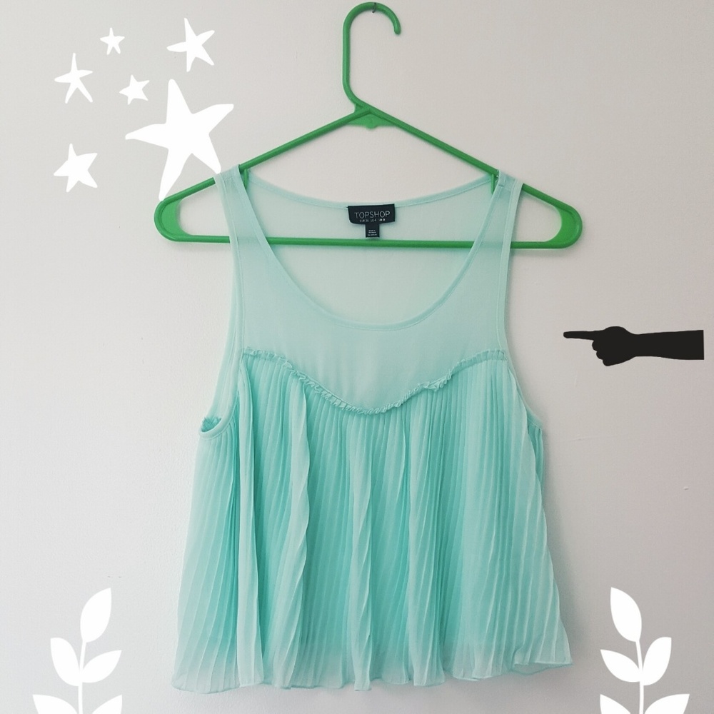 Topshop Mint Tank